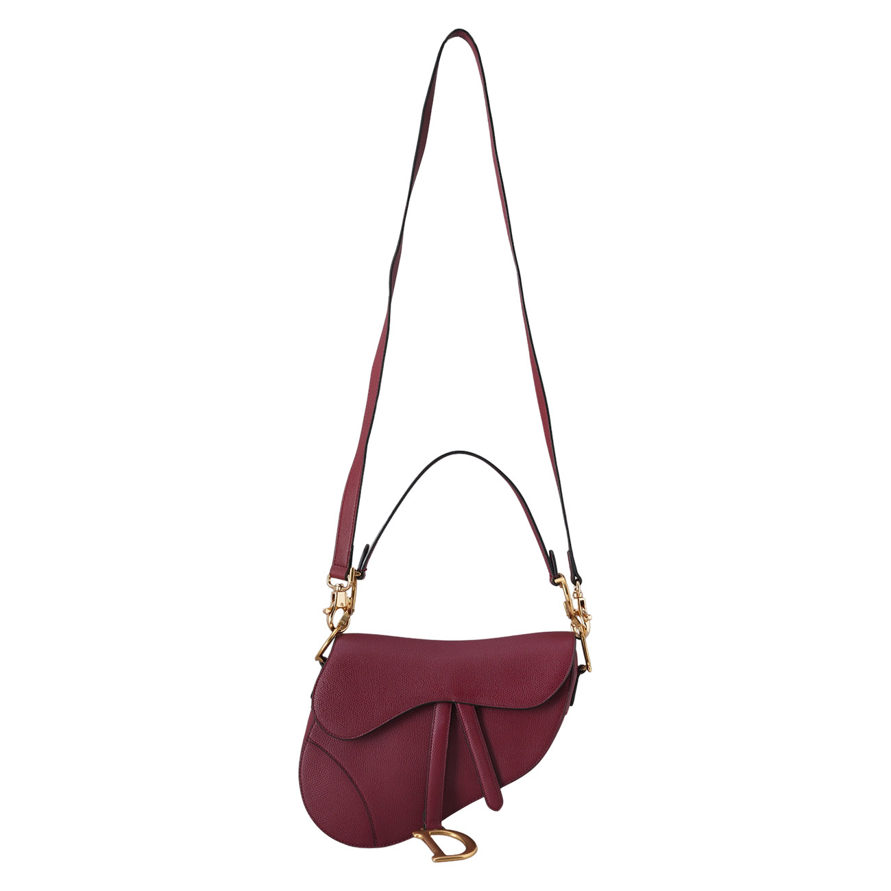 CHRISTIAN DIOR(USED)디올 새들 미디움 백 & 스트랩